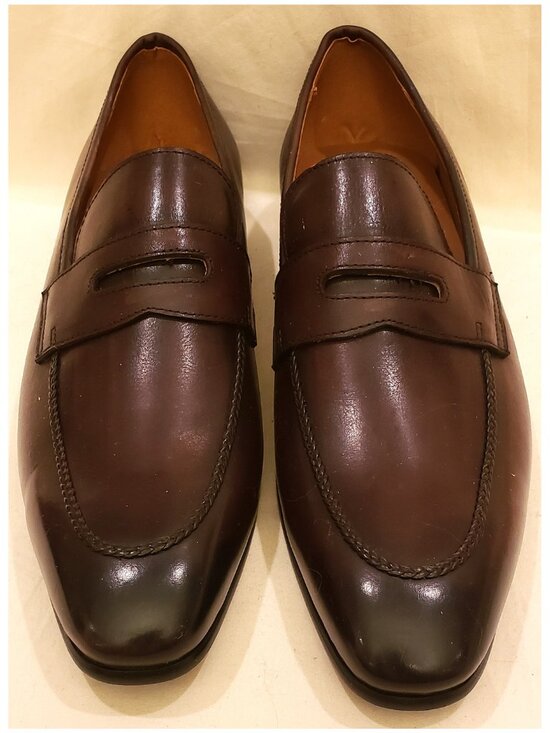 Ambrogio UK Anax Limited Men\'s Loafers/Shoes Size:EU-44/US-11 Brown Leather main image 8